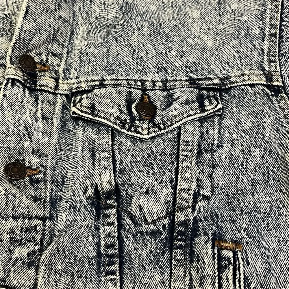 Vintage Levis Jacket Mens Medium Stonewash Denim Trucker 70507-0510